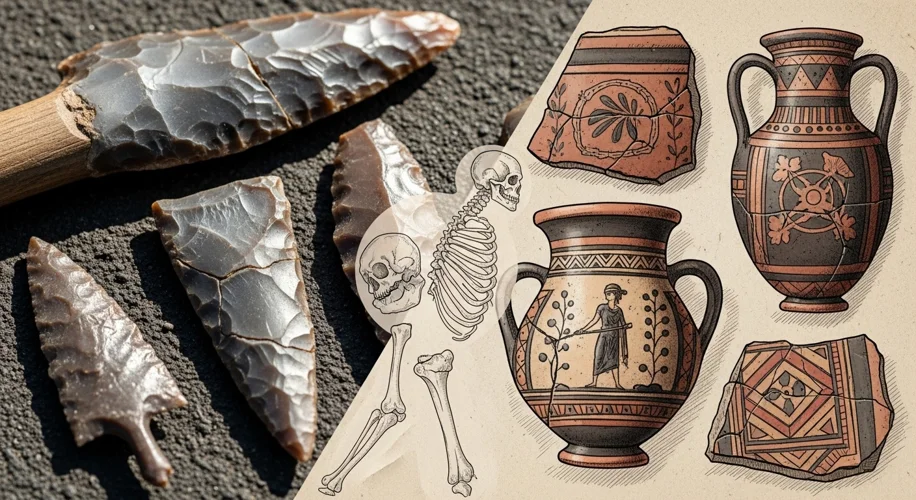 Neolithic and Galloroman Skeletal Remains: Unearthing Ancient Lives