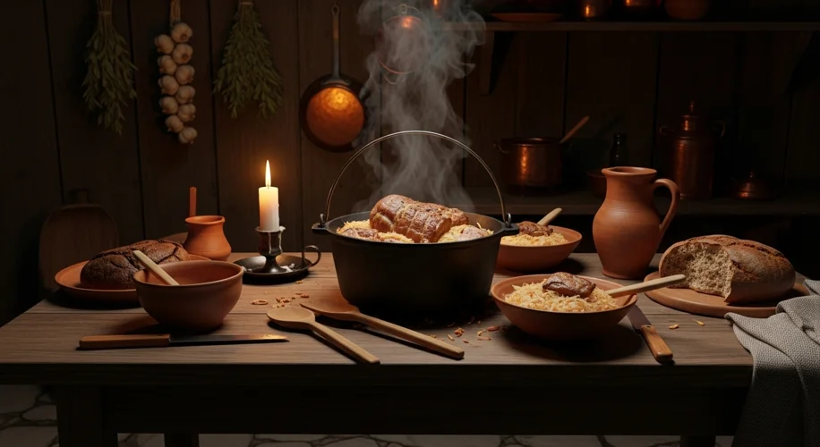 Come Over for Pork & Sauerkraut: A Taste of 18th-Century European Gatherings