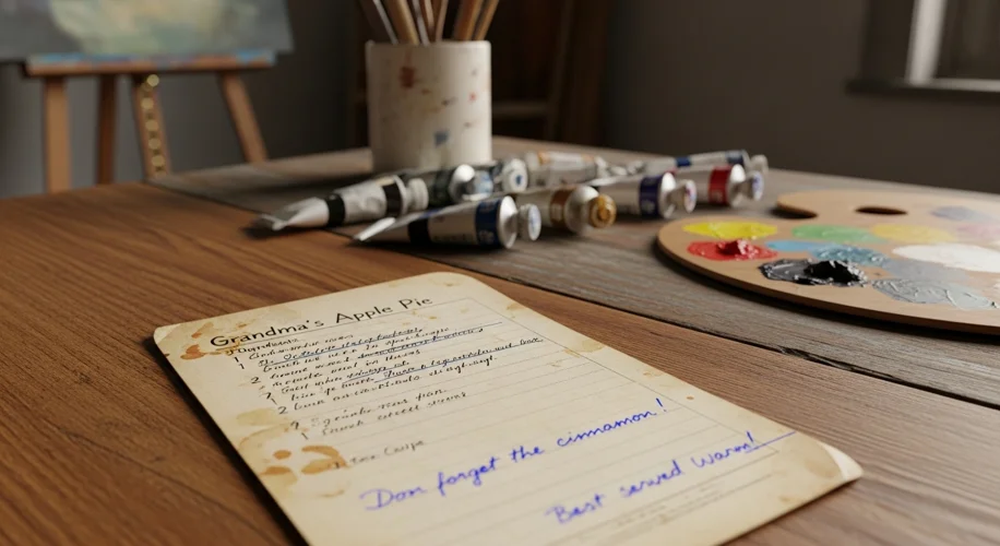 Family Recipe Inspiration: Finding Art in Everyday Life