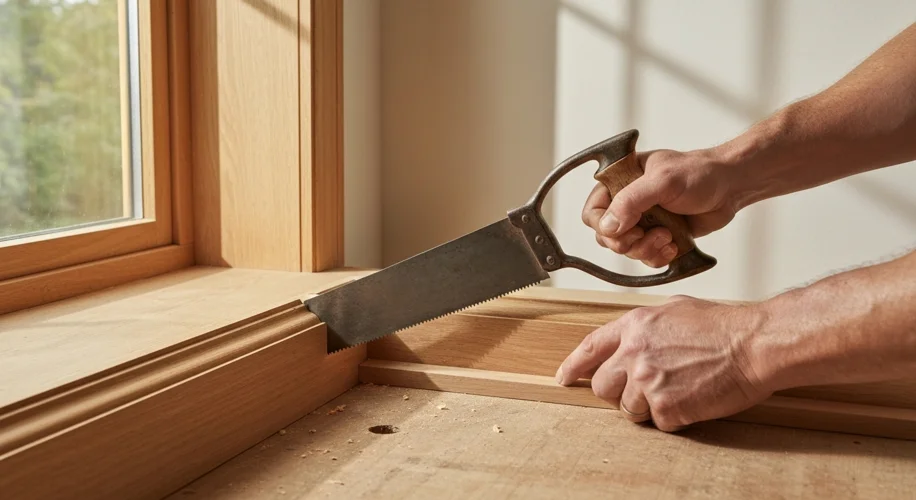 Mastering Baseboard Trim: The Art of Coping Inside Corners