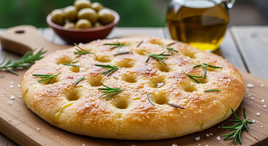 The Simple Magic of Homemade Focaccia (and Why Good Olive Oil Matters So Much!)