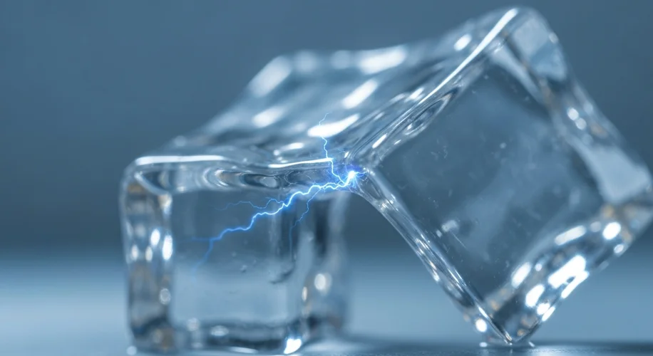 Ice Generates Electricity When Bent: A New Scientific Discovery