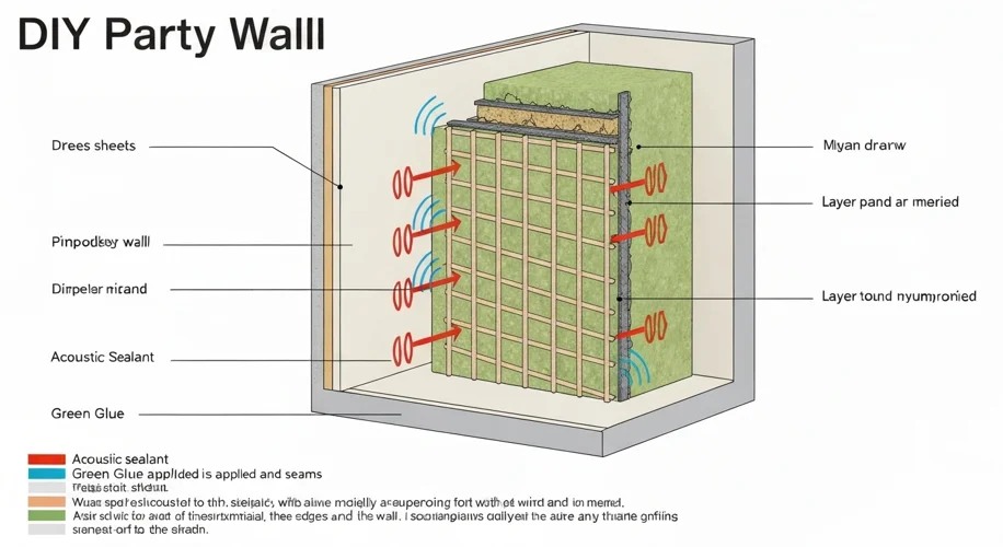 DIY Soundproofing Party Wall: Tips for Quieter Shared Living
