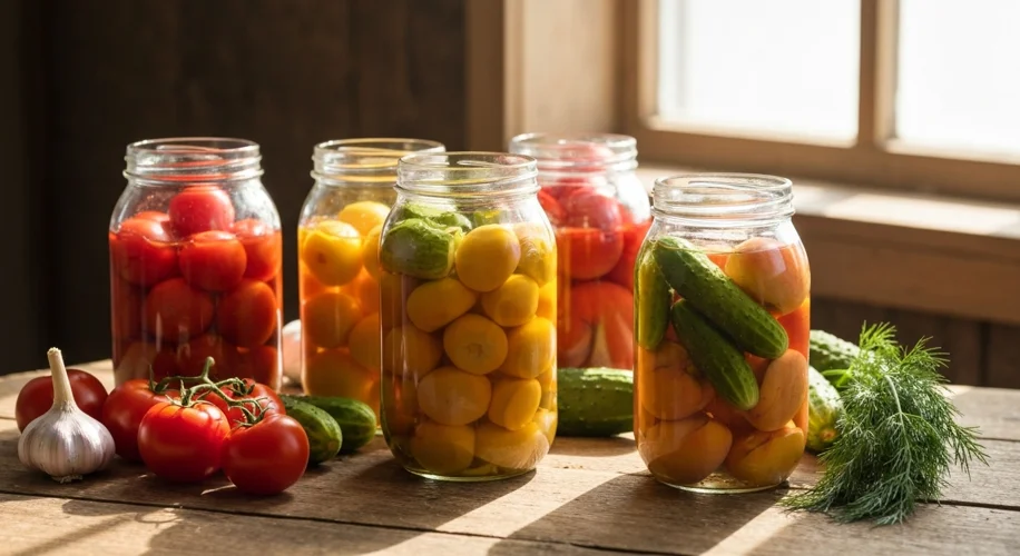 From Garden to Jar: Lock in Your Harvest's Freshness with Canning and Pickling