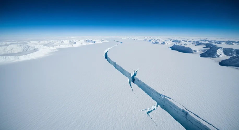 Greenland Ice Sheet's Mysterious Lake Eruption Puzzles Scientists