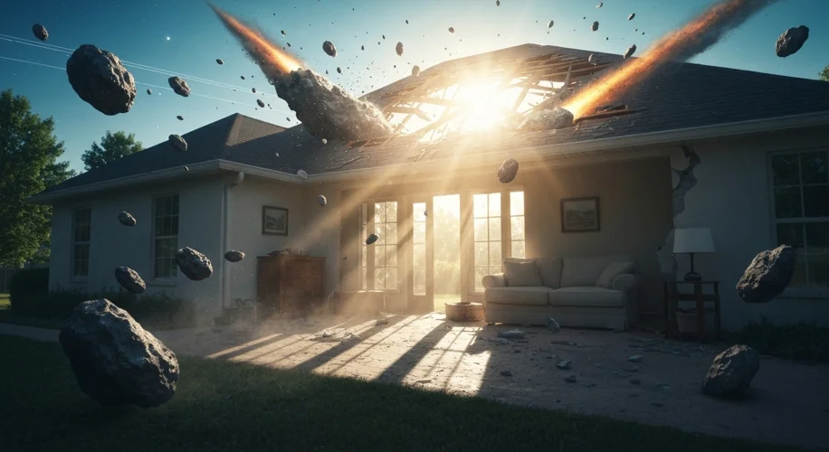Meteorite Older Than Earth Crashes Through Georgia House Roof