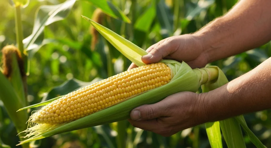My First Corn Harvest: A Golden Summer Success!