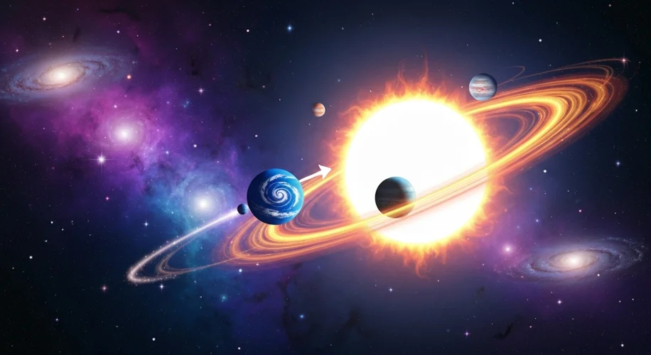 Backward Orbiting Planet Discovery: Rewriting Astronomy Theories