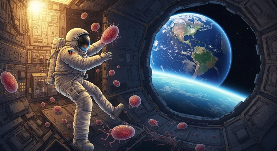 Human Stem Cells Age Faster in Space, New Study Finds