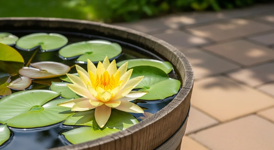 My Backyard Oasis: The Magic of a Yellow Water Lily