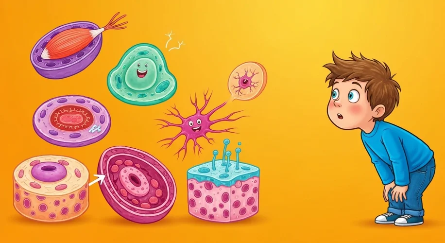 My 7-Year-Old's Biology Question: The Tiny Builders Within Us