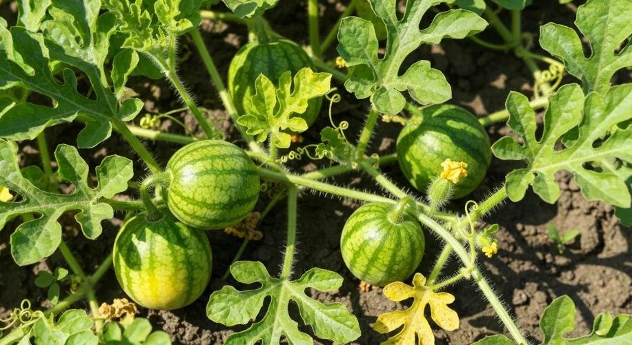 Watermelon Plant Problems: Nutrient or Watering Issues?