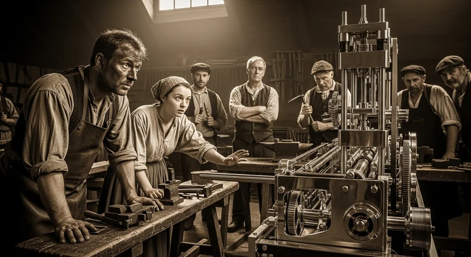 When Progress Leaves Workers Behind: A Look Back at Tech's Human Cost