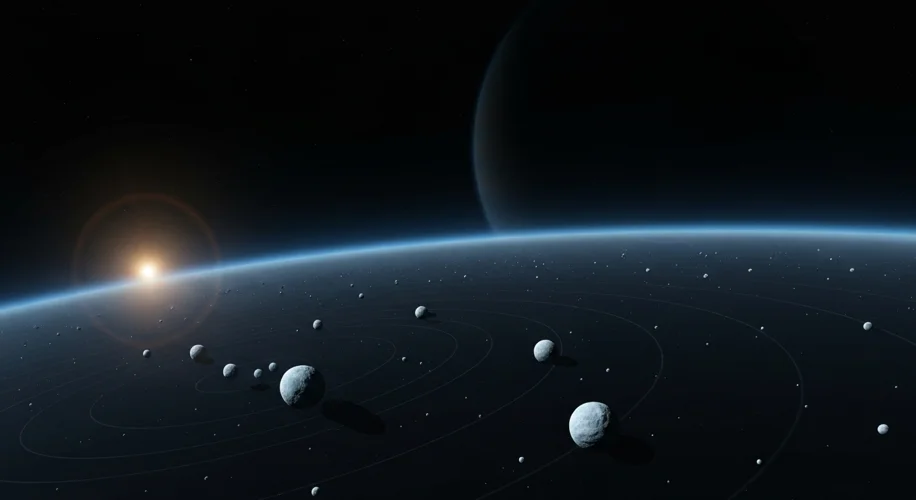 Is There a Ninth Planet Lurking Beyond Neptune? The Kuiper Belt Holds Clues