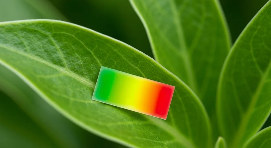 Color-Changing Sensors Monitor Plant Health for Small Farms