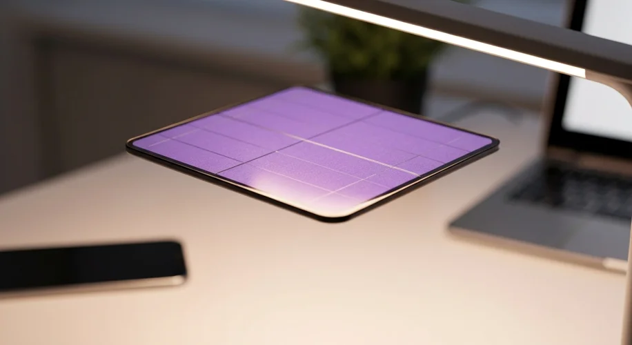 Indoor Solar Cells Get 6x More Energy With Perovskite Tech