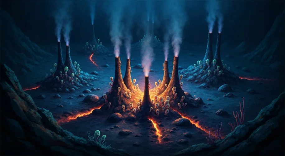 Ocean Floor Origins: Life's Cradle and Alien Worlds