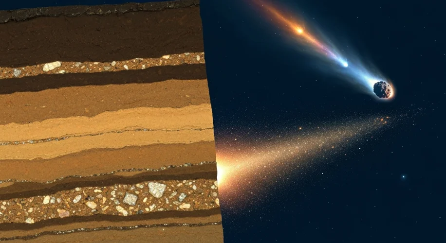 Ocean Sediment Reveals Comet Explosion Linked to 12,800-Year-Old Climate Shift