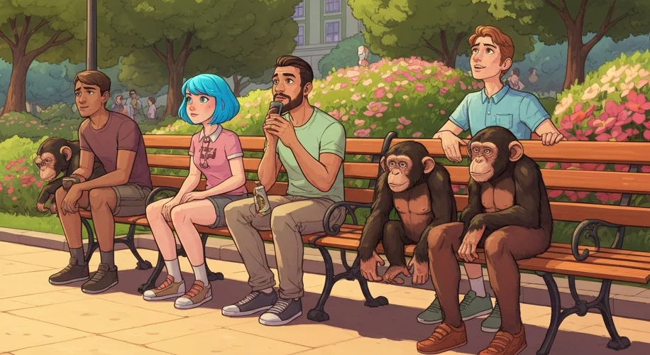 The Primate Instinct: Why We Love to People Watch