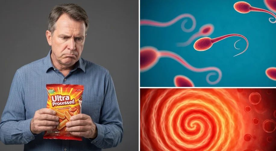 Ultra-Processed Food's Impact on Men's Health: Sperm & Inflammation