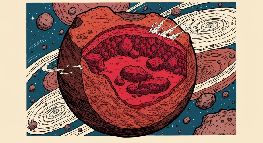 Mars' Chunky Interior: Remnants of 'Failed Planets'?