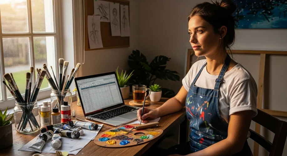 Budget Tracker for Artists: Anya's Art & Money Guide