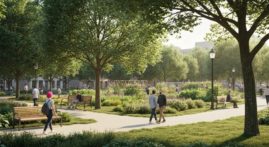 Urban Green Spaces: Boosting Mental Health with Low-Cost City Solutions