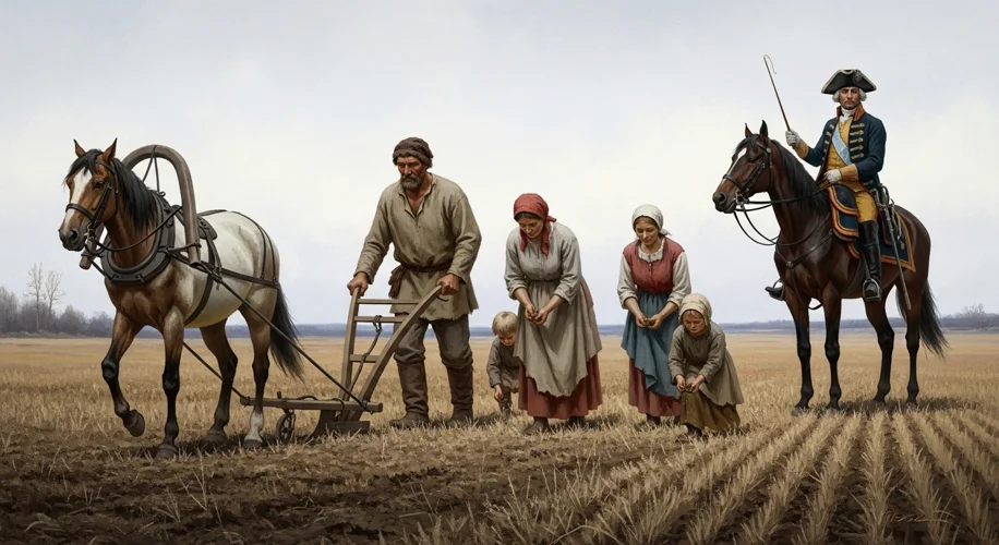 How Serfdom Shaped Russia's Economy: An 18th-Century Deep Dive