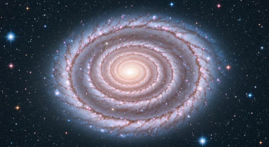 Southern Pinwheel Galaxy: A Cosmic Neighbor 15 Million Light-Years Away