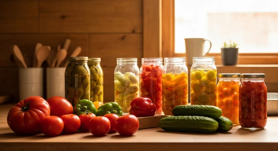 Garden to Jar: Preserve Your Harvest with Canning and Pickling