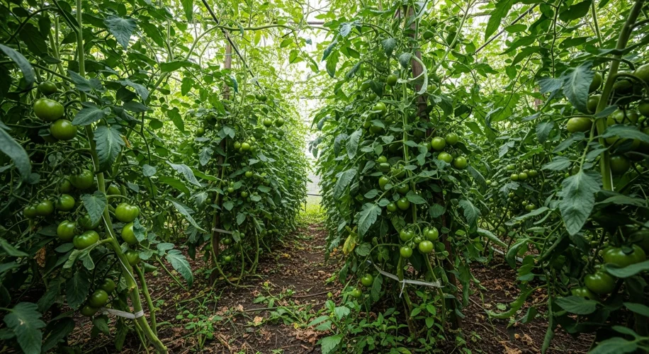 Romas Gone Wild: When Tomato Plants Get Too Big for Their Boots!