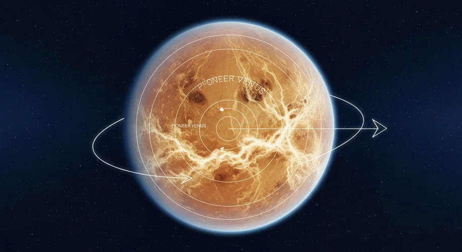 Venus's Spin: Understanding its Direction with the Pioneer Venus Map
