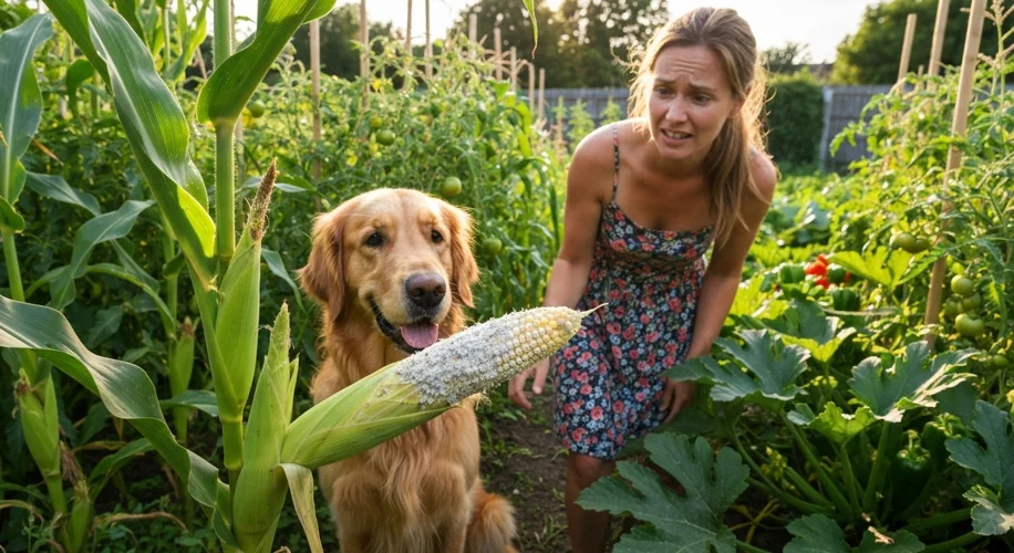 Dog Found Diseased Sweetcorn: Identifying & Treating Powdery Mildew