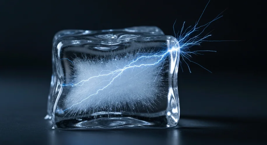 Scientists Discover Ice Generates Electricity When Bent - New Energy Source?