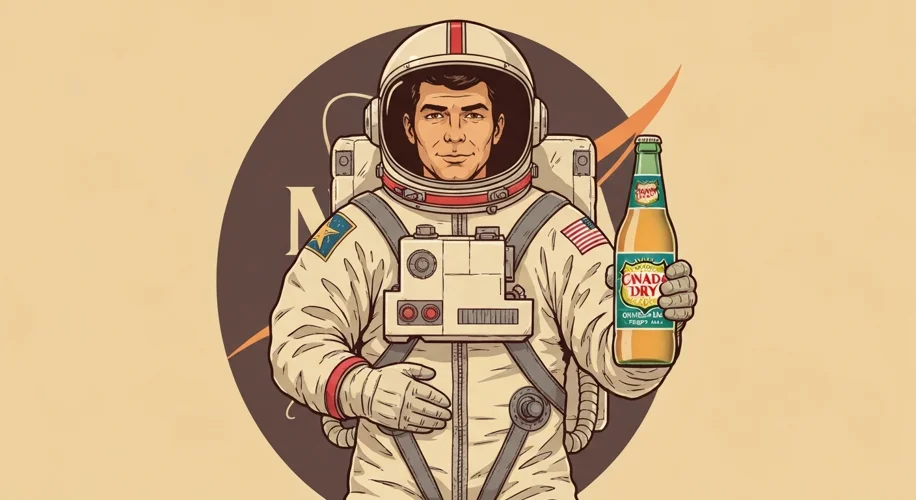 Canada Dry's Surprising Role in Early Space Missions