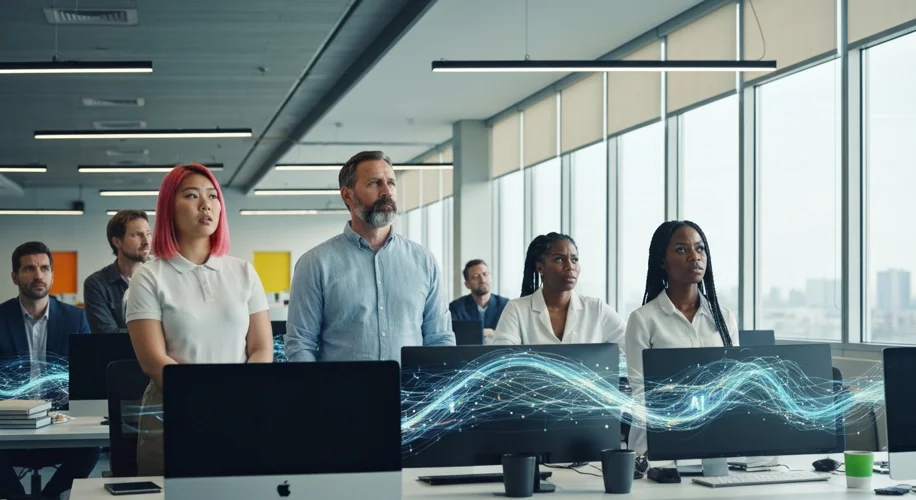 CEOs Discussing AI's Role in Workforce Reduction