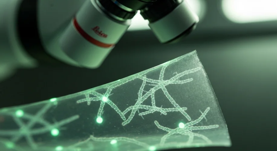 Bacteria-Made Bioplastic Rivals Metal Strength