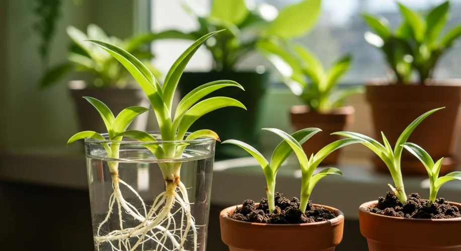 What to Do With Your Spider Plant Babies: Propagation & More