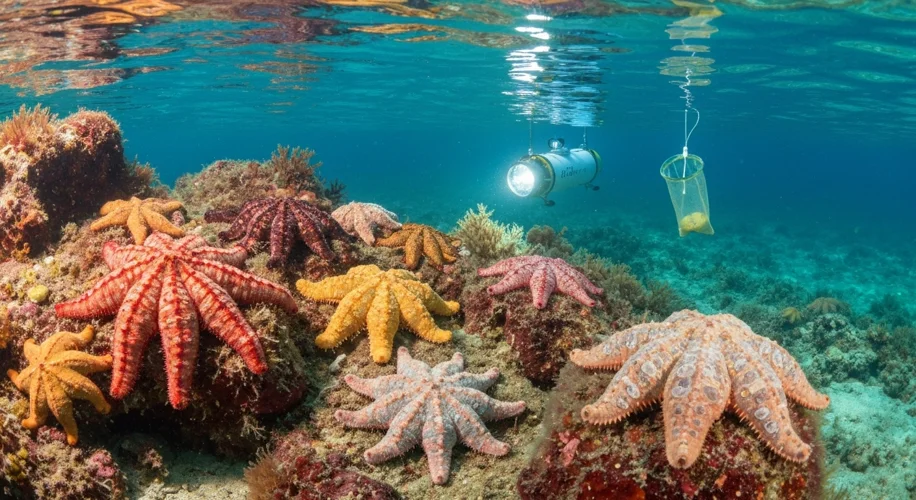 Sea Star Mystery Solved: Billions Killed by Virus
