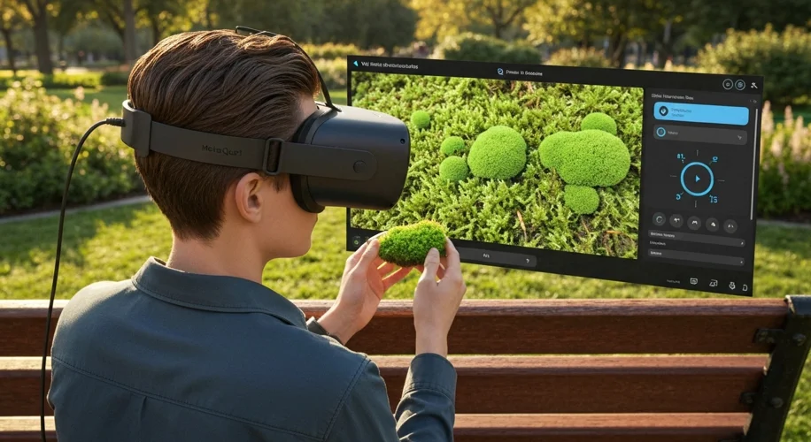 Quest 3 VR Microscopy: Wireless Setup & Outdoor Adventures