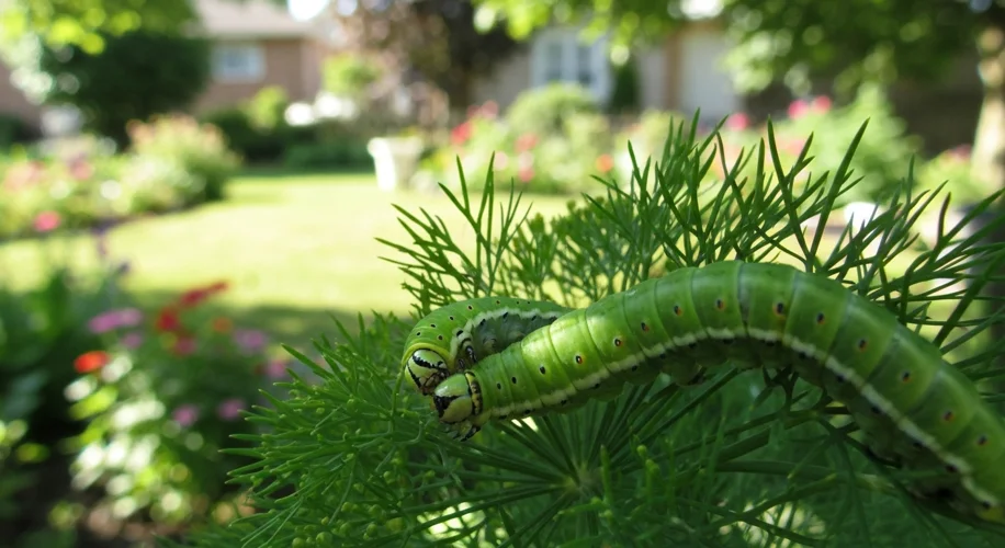 What Happened to My Dill-Eating Caterpillars? The Butterfly Life Cycle