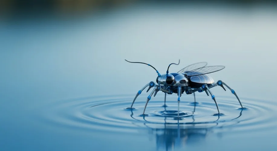 Robot Walks on Water: Inspired by Nature's Design