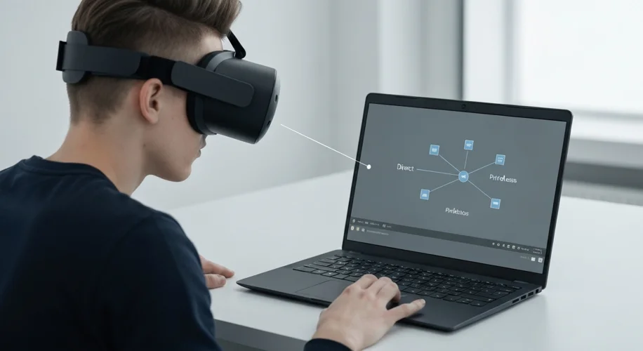 Free Software for Direct VR Headset to PC Wi-Fi Connection