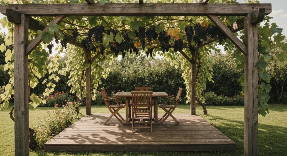 Building a Pergola for Table Grapes: Pros, Cons, and Tips