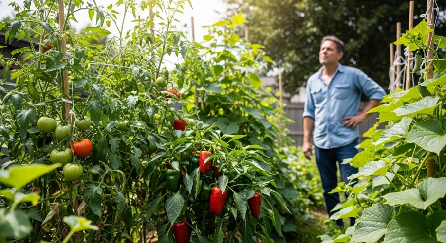 My Garden's Mid-Summer Check-In: Did I Plant Too Much?