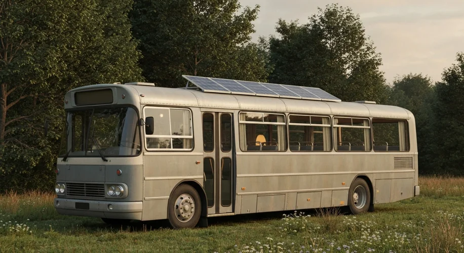 Retired Bus Becomes Tiny Home: A New Chapter in Mobile Living