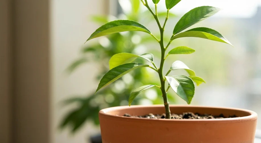 My 1 Year Old Lemon Tree Grown From Seed: A Gardening Journey