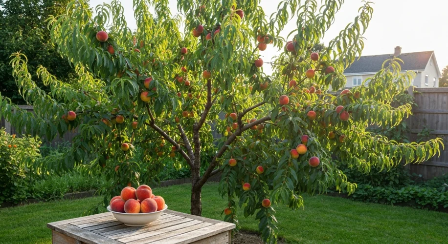 My 3-Year Journey: From Peach Tree Twig to Fruit-Bearing Success