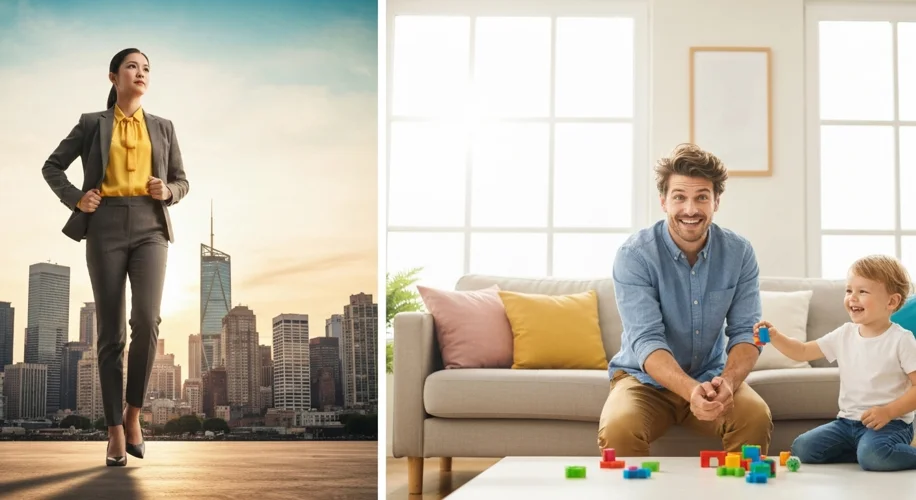 Gen Z's Role Reversal: Careers For Her, Kids For Him?